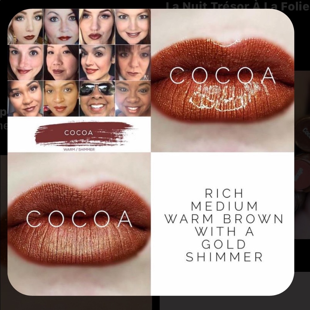 Cocoa lipsense